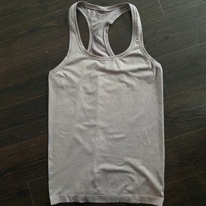 Lululemon Purple/Grey Swiftly Tank Size 6